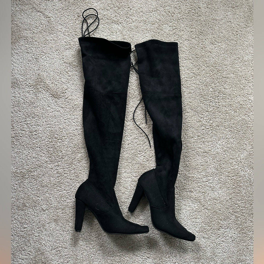 Thigh high boots